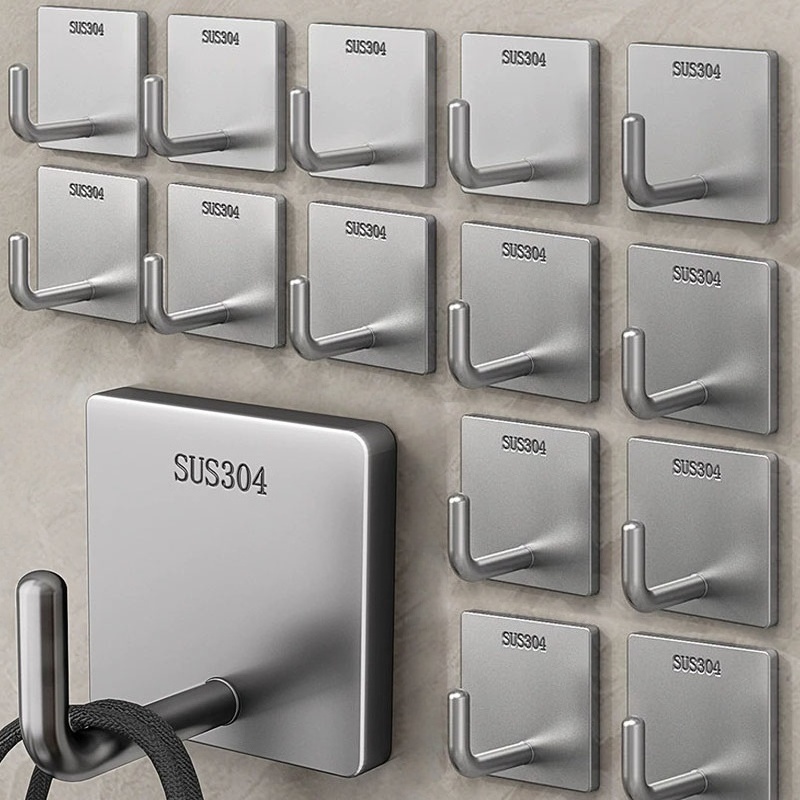 Kitchen Appliances Rack - Прочный самоклеящийся крючок из нержавеющей стали