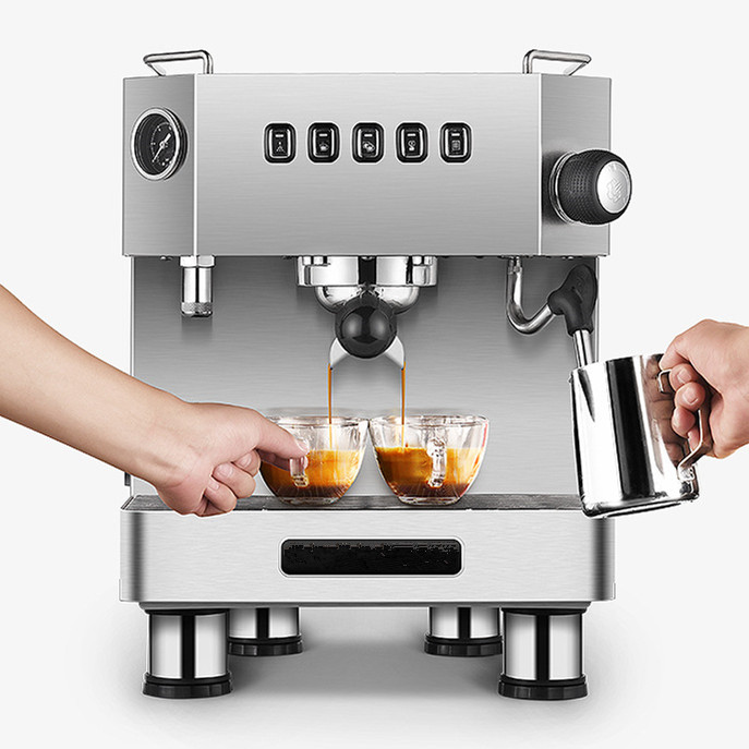 Espresso Machine Semi Auto - Классический итальянский полуавтоматический фильтр для молока