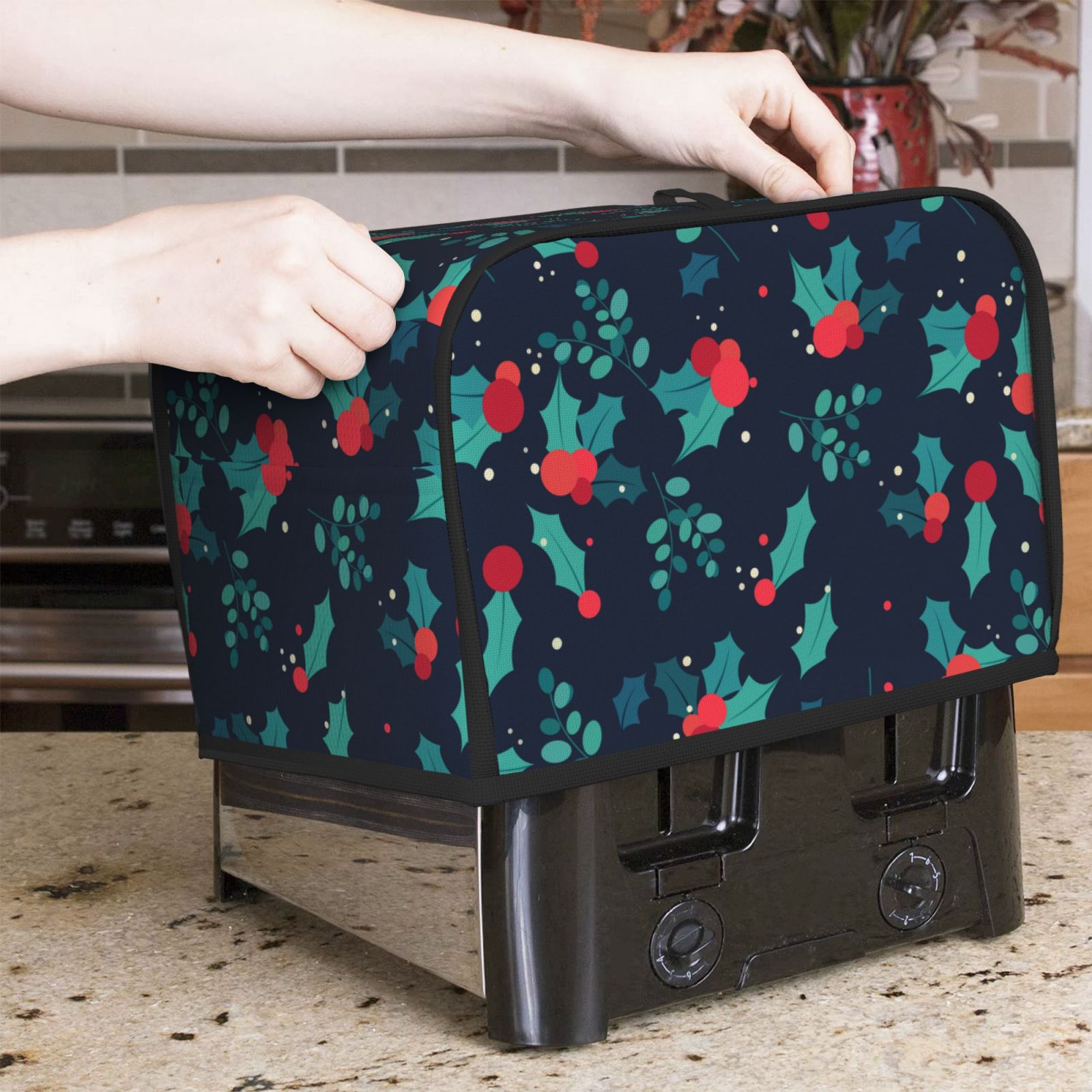 Рождественский чехол для тосте – обзор и цена Toaster 4 Slice