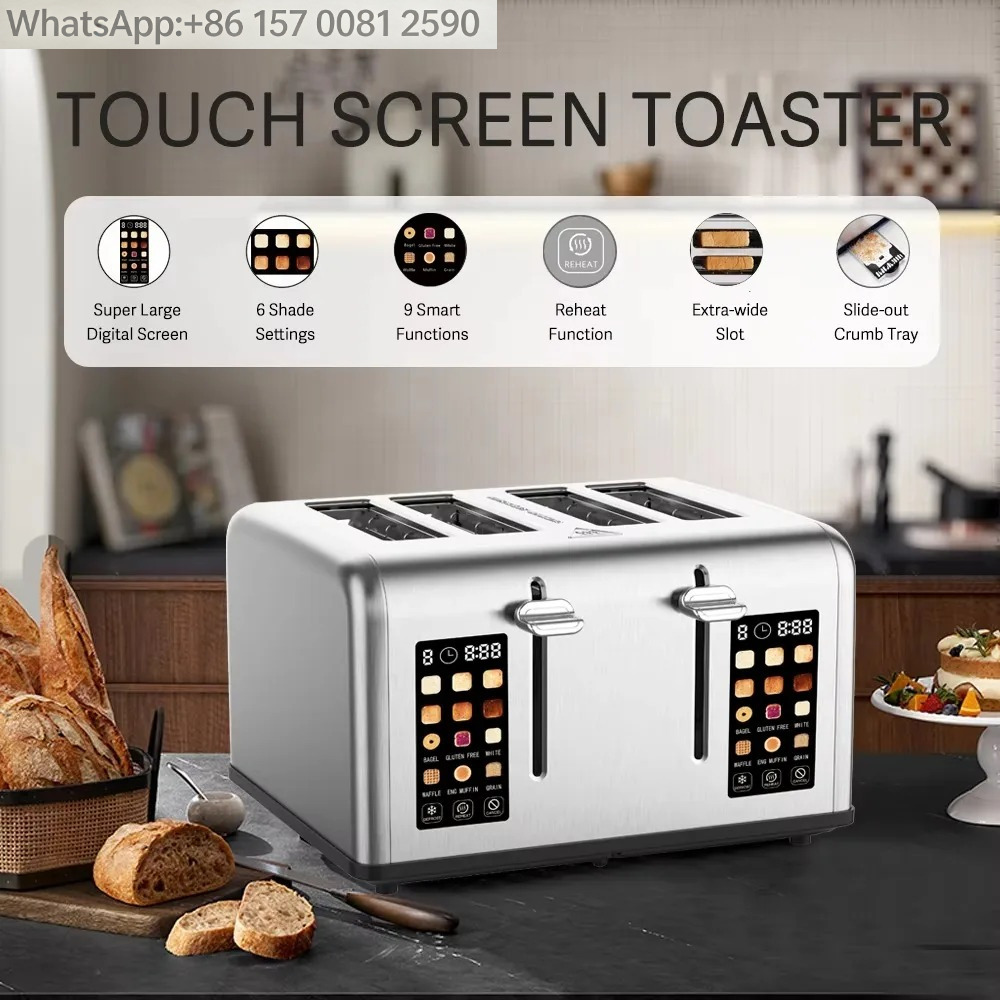 Электрический тостер с большим – обзор и цена Toaster 4 Slice