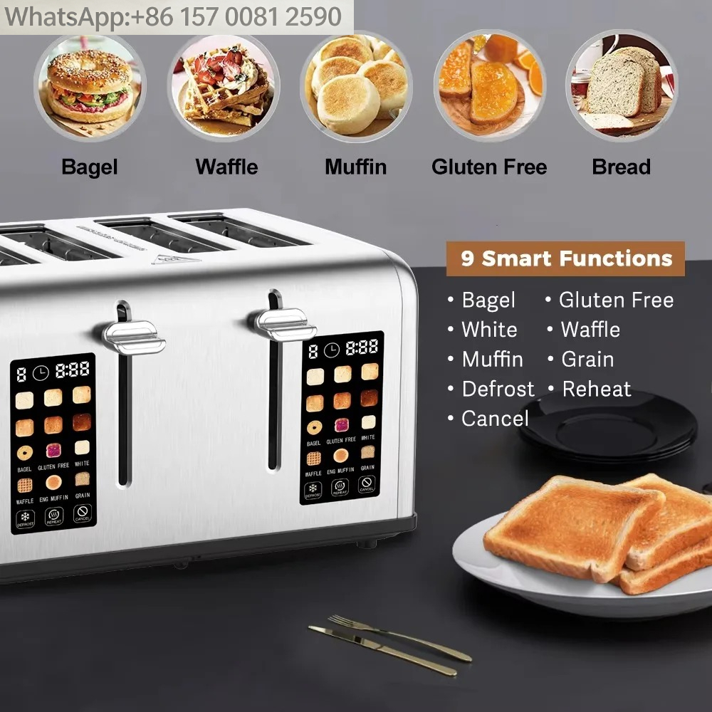 Электрический тостер с большим – обзор и цена Toaster 4 Slice