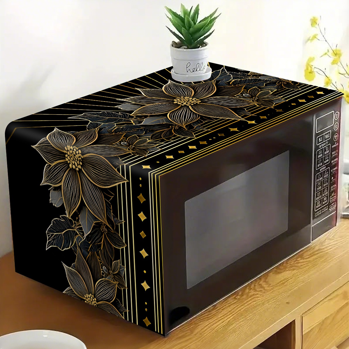 Роскошный черно-золотой чехол  – обзор и цена Kitchen Appliances Luxury