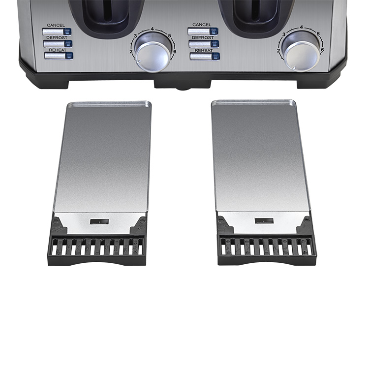Ретро-тостер для завтрака с ши – обзор и цена Toaster 4 Slice